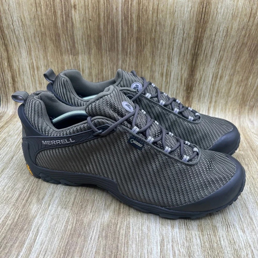 Merrell Chameleon 7 Storm GTX Men's Size 14 Olive Green Hiking Shoes J31133